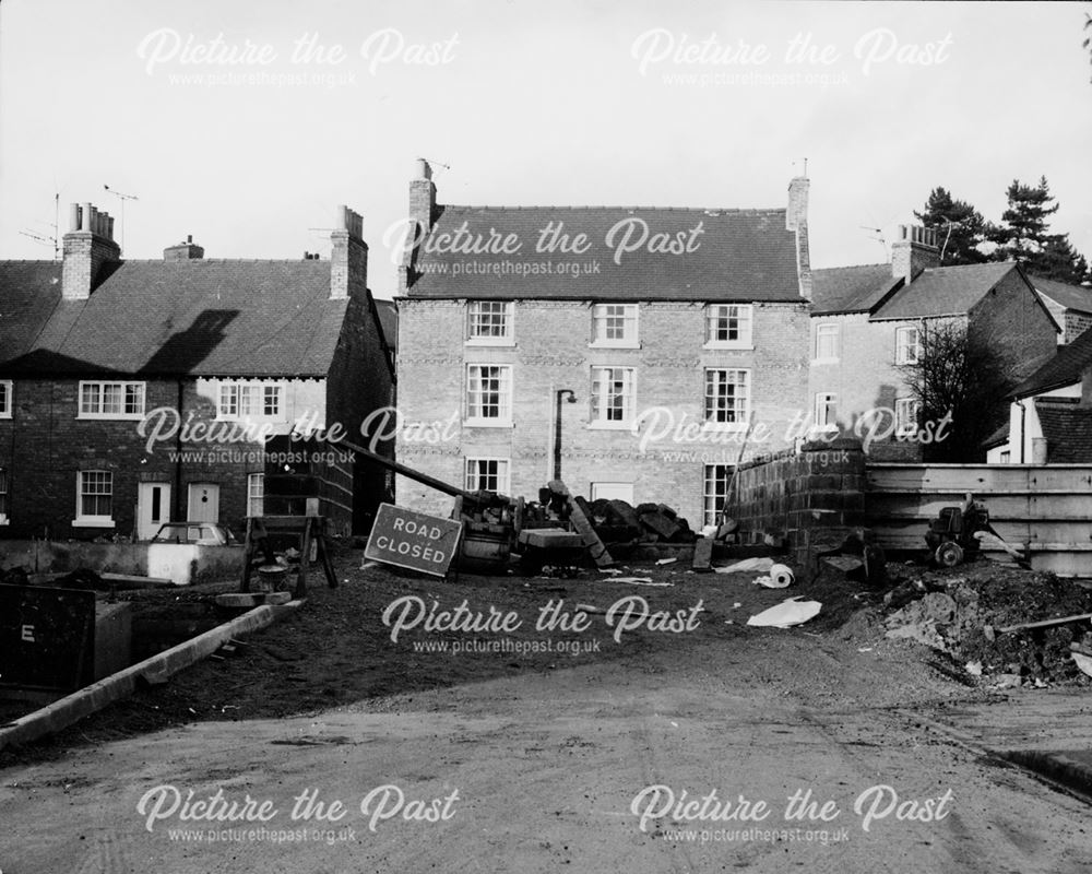 Ecclesbourne River Flood Prevention Scheme, Tamworth Street, Duffield, 1972