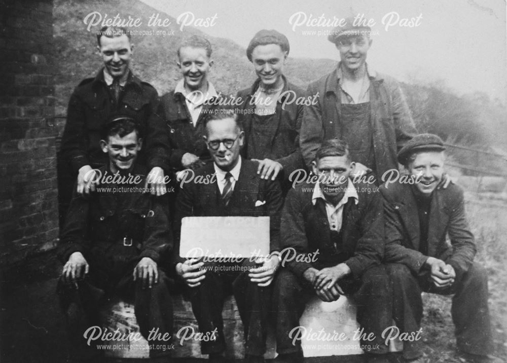 Alfreton Colliery Workers, Meadow Lane, Alfreton, c 1940s