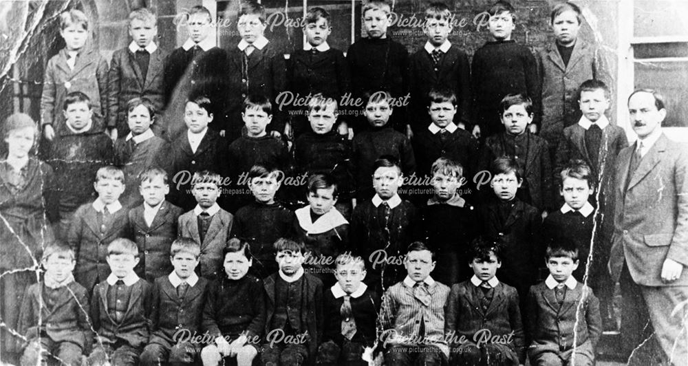Riddings Church of England Boys School, Church Street, Riddings, 1919