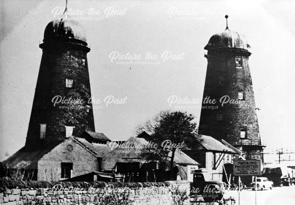 Riddings Windmills, c 1940-1960