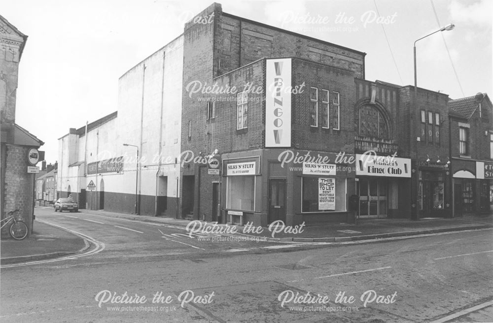 The Cinema-Bingo Hall at the junction of Victoria Street and Nottingham Road, Somercotes