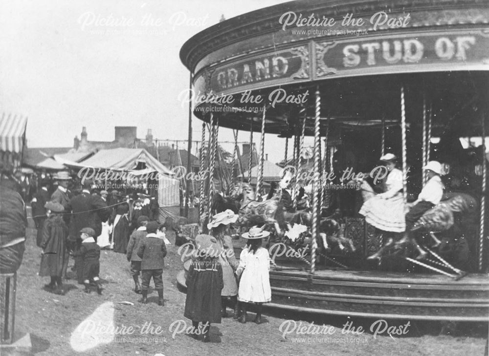 Fair at Riddings c 1900's