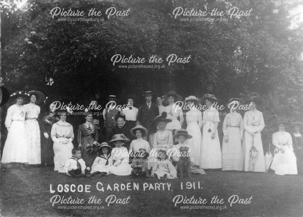 Loscoe garden party 1911