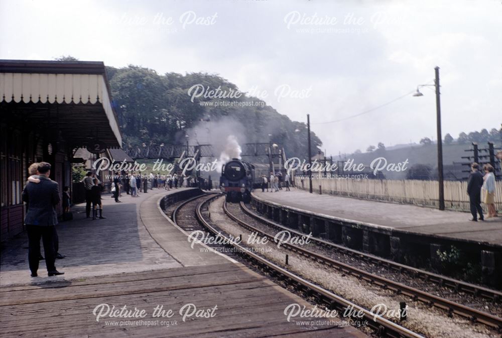 Steam Train at Ambergate Station