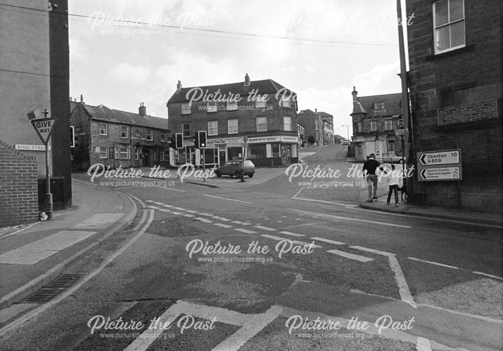 Belper Market Place, from King Street