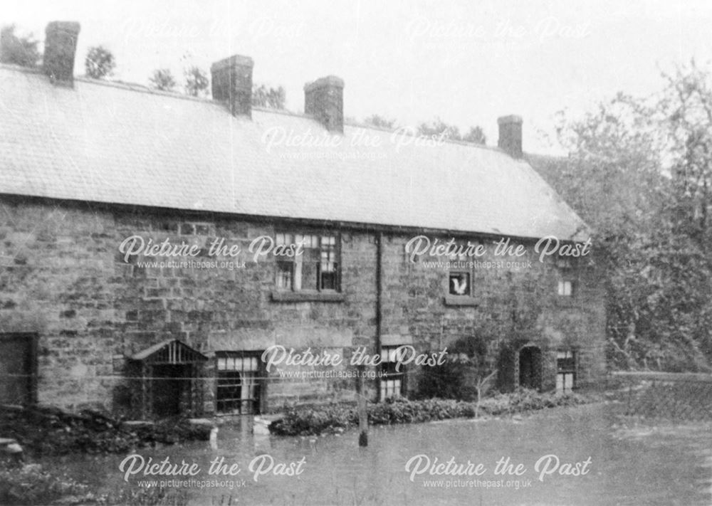 Bennetts House, Ambergate during the floods