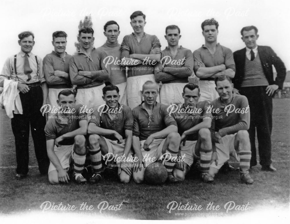 Ilkeston Rutland Football Final, c 1940s