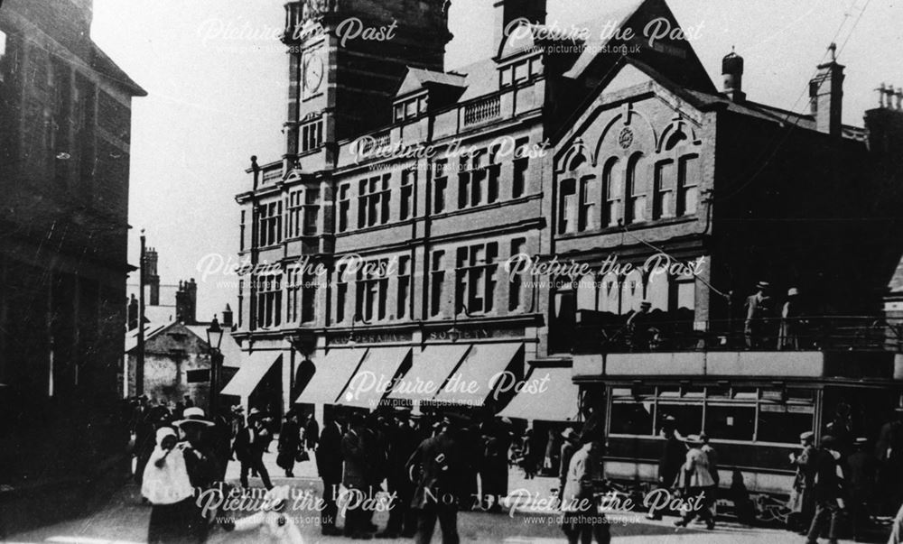 Tram terminus, Ripley c1900