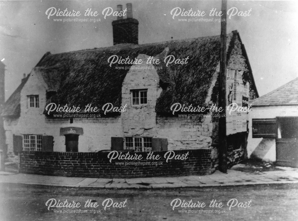 Old Farmhouse on the corner of Church St, Ripley, c 1890s ?