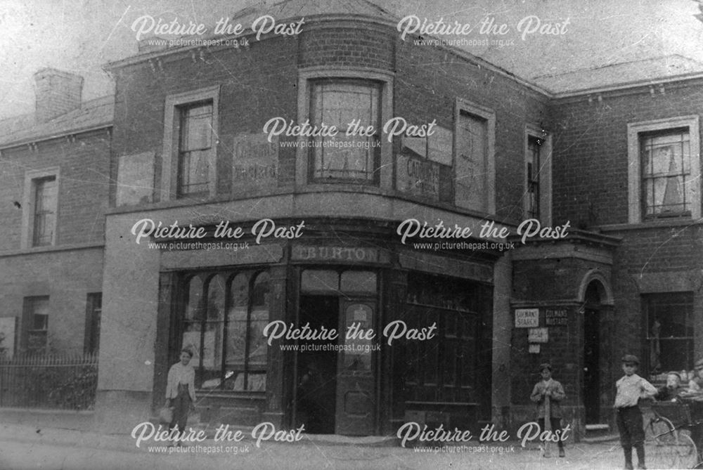 Burtons off-license, High Street, Codnor 1910