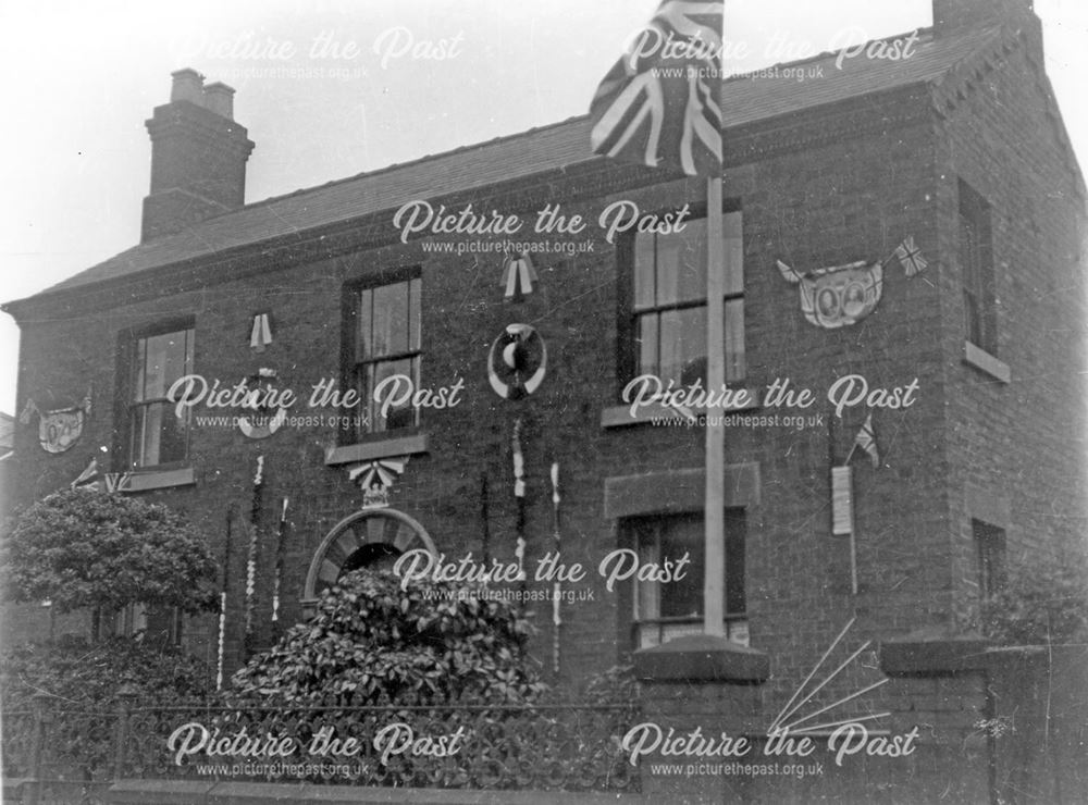 Coronation decorations for George VI