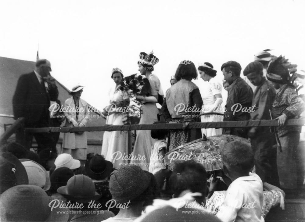 Ripley carnival Queen - Miss Peggy Ogle 1937