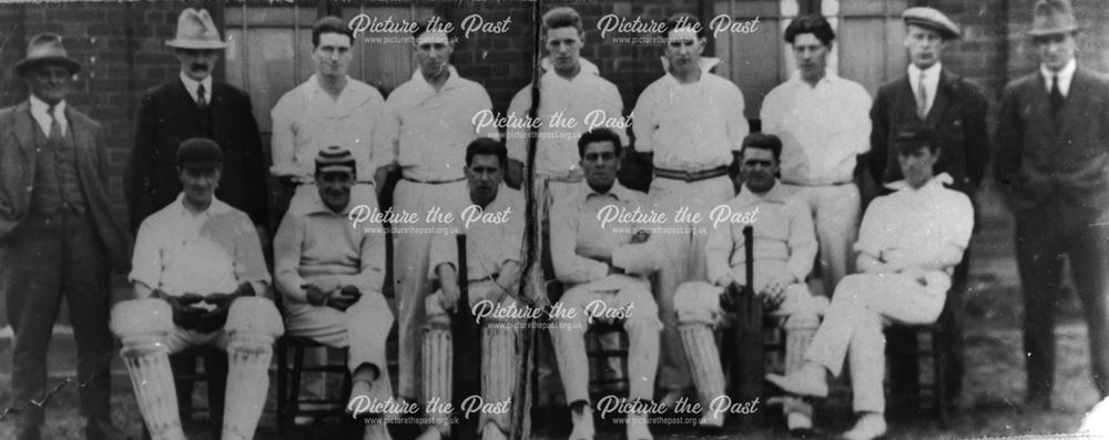 Codnor Miner's welfare cricket team 1927 or 1928
