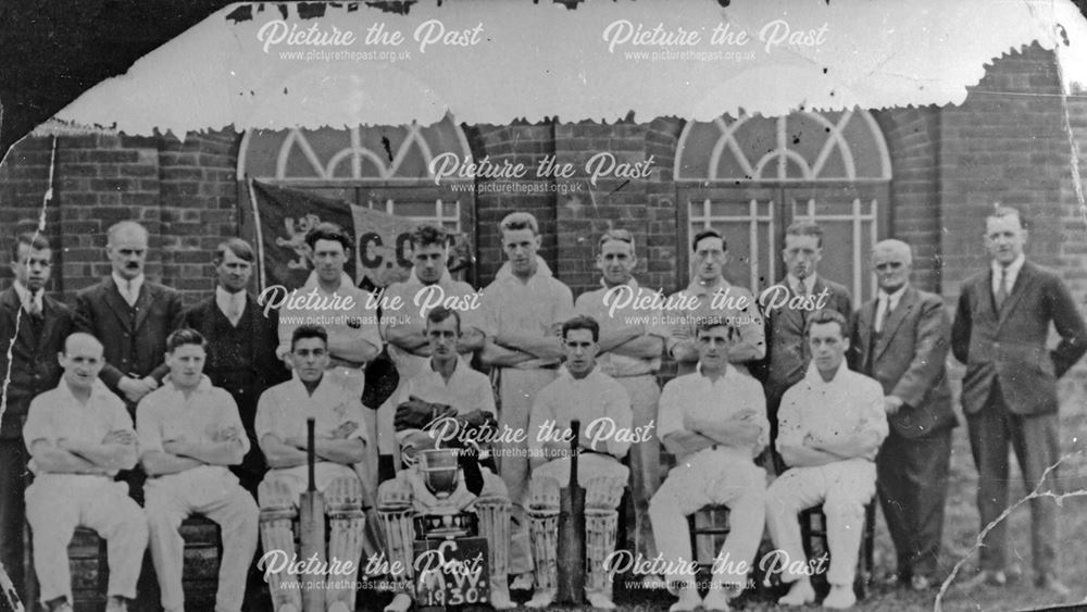Codnor Miner's welfare cricket team 1930