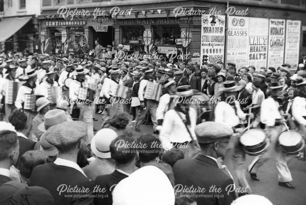 Ilkeston Middys (midshipmen) marching band