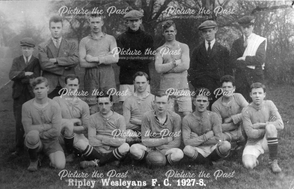 Ripley Wesleyan's Football Club 1927-8