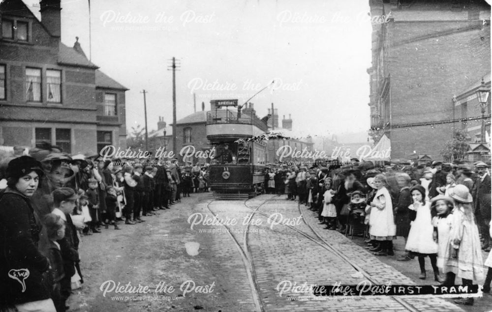 Ripley's first tram 1913