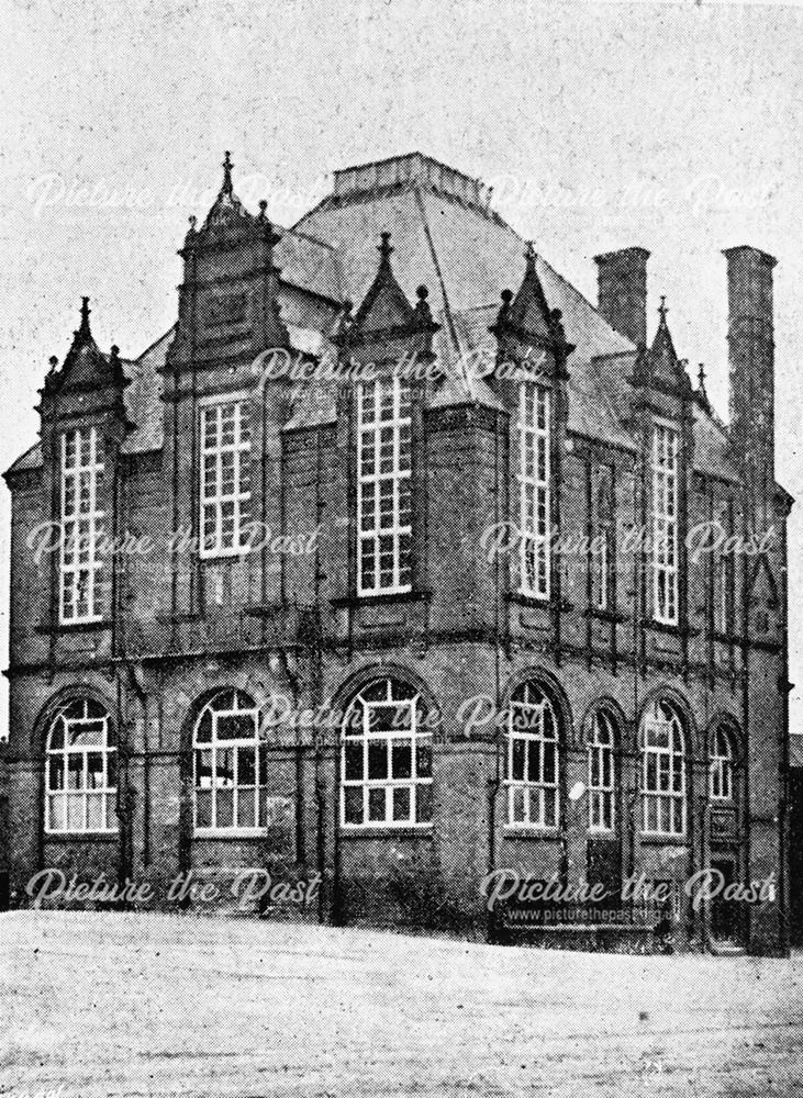 Town Hall, Market Place, Ripley, 1908