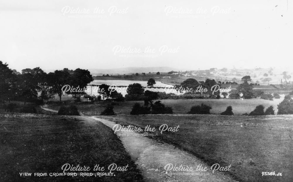 View from Cromford Road, Ripley