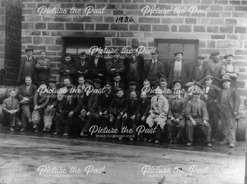 Butterley Co. Machine Shop staff 1936
