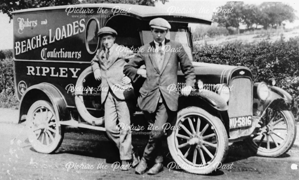 Beach and Loades' and an early delivery van