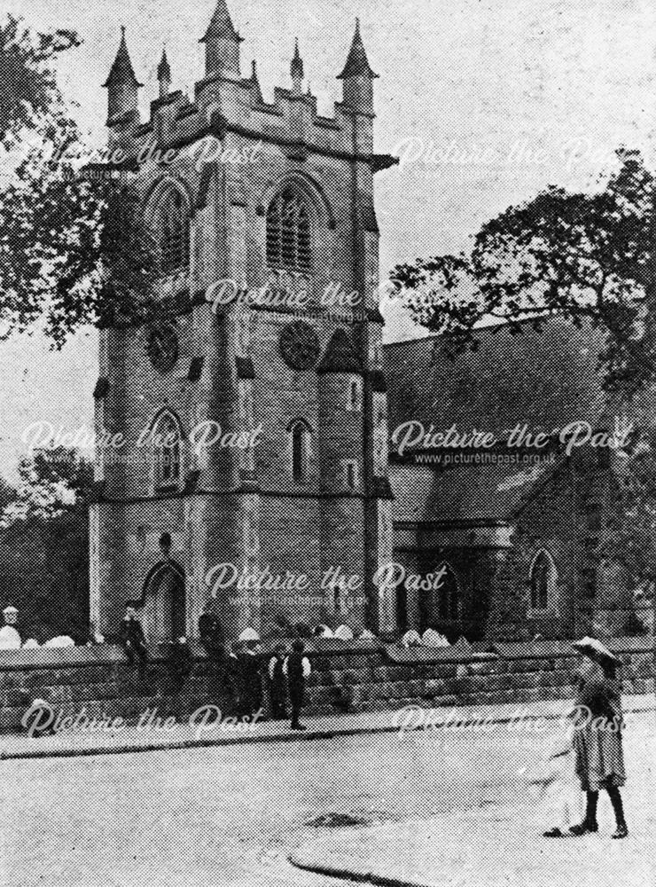 Crich stand and Swanwick church