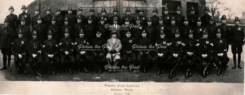 Derbyshire County Constabulary, Eckington Division, 1930