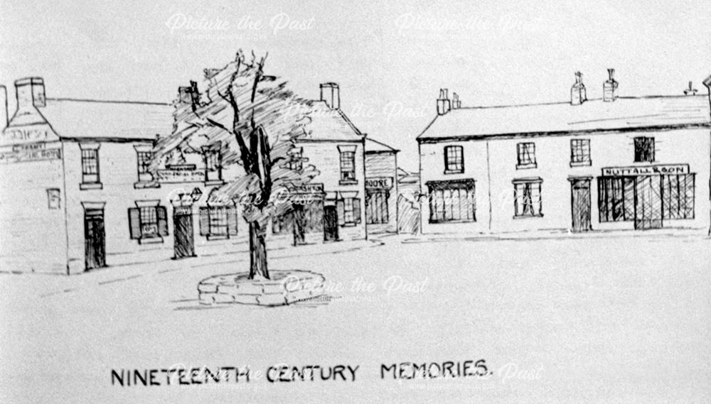 Nineteenth Century Memories - a pen and ink sketch