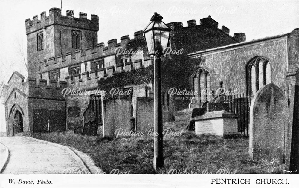 St Matthew's Church, Main Road, Pentrich, 1908