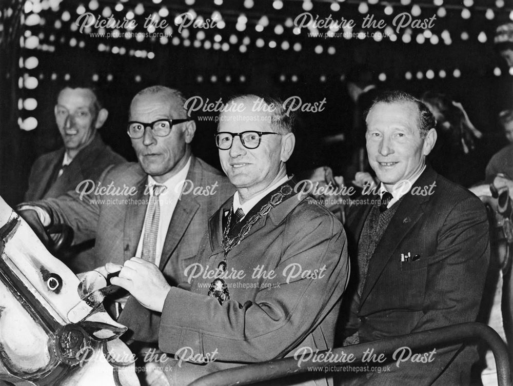 Ripley Fair Opening, Market Place, Ripley, 1962