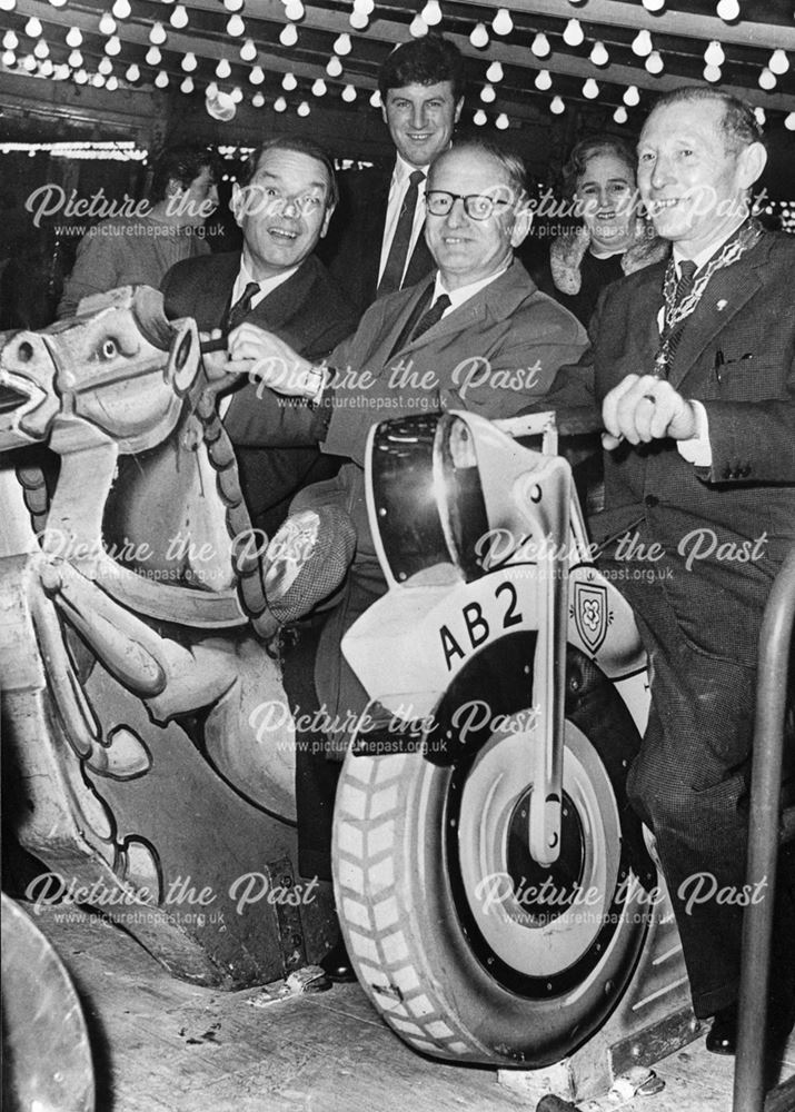 Ripley Fair Opening, Market Place, Ripley, 1965