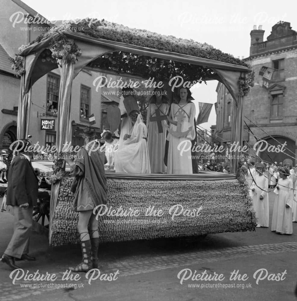 Ripley Carnival, Market Place - Church Street, Ripley, 1936