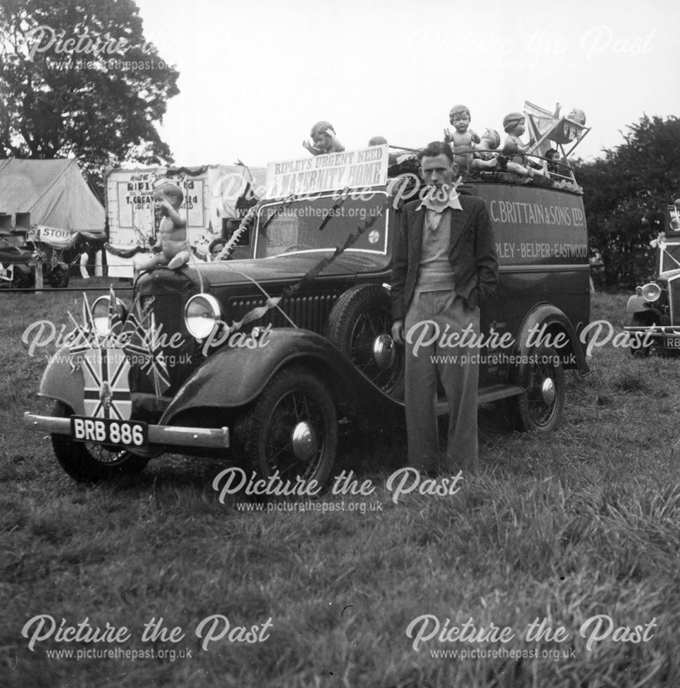 Ripley Carnival, Playing Fields, Nottingham Road, Ripley, 1936