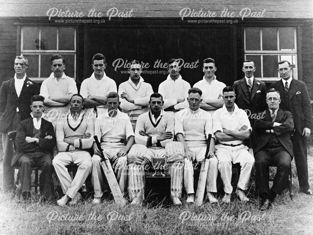 Butterley Company's, Codnor Park Works' Welfare Cricket Team, 1936