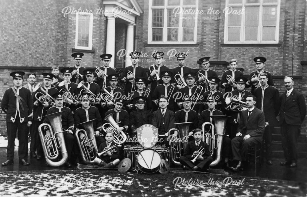 Ripley Silver Prize Band, c 1920s