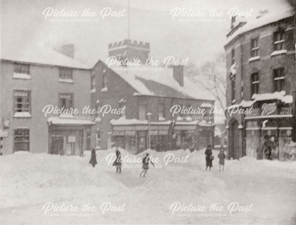 View at the top of Church Street, Ripley, c 1910-20