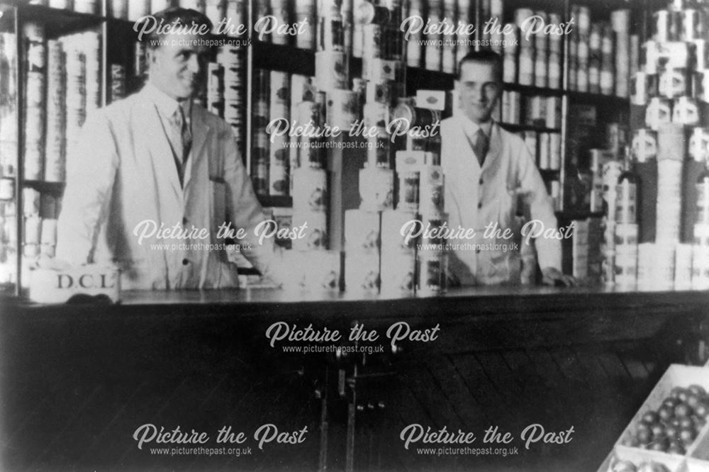 Interior of Co-Operative Store, Heage, 1930s