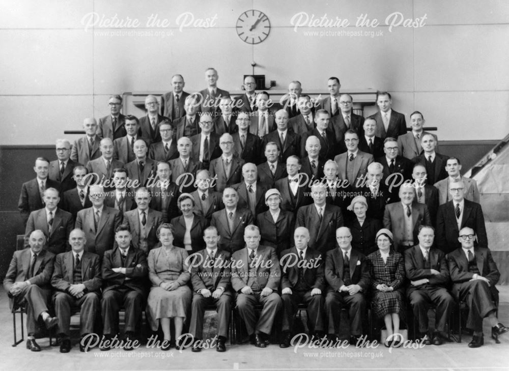 Ripley Co-Operative Society visit to CWS Factory in Lowestoft, 1957