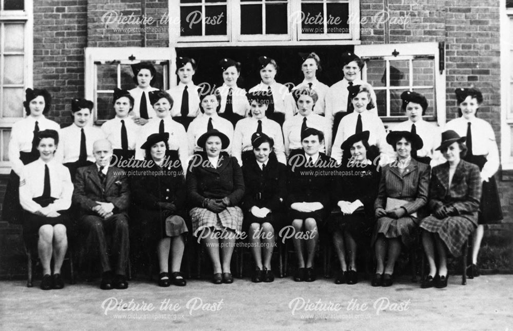 Girls Training Corps - Company 646, Infant School, Somercotes, 1946