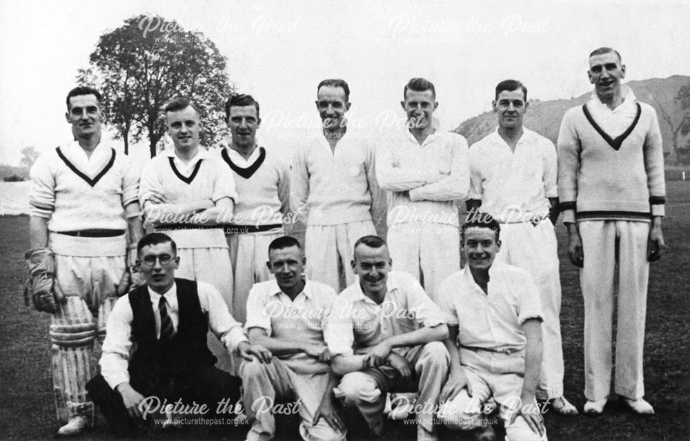 Somercotes Cricket Club, Leabrooks, Somercotes, 1936