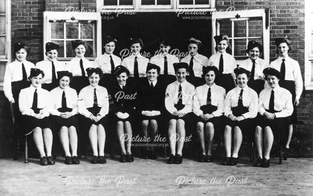 Girls Training Corps - Company 646, Infant School, Somercotes, 1945-46