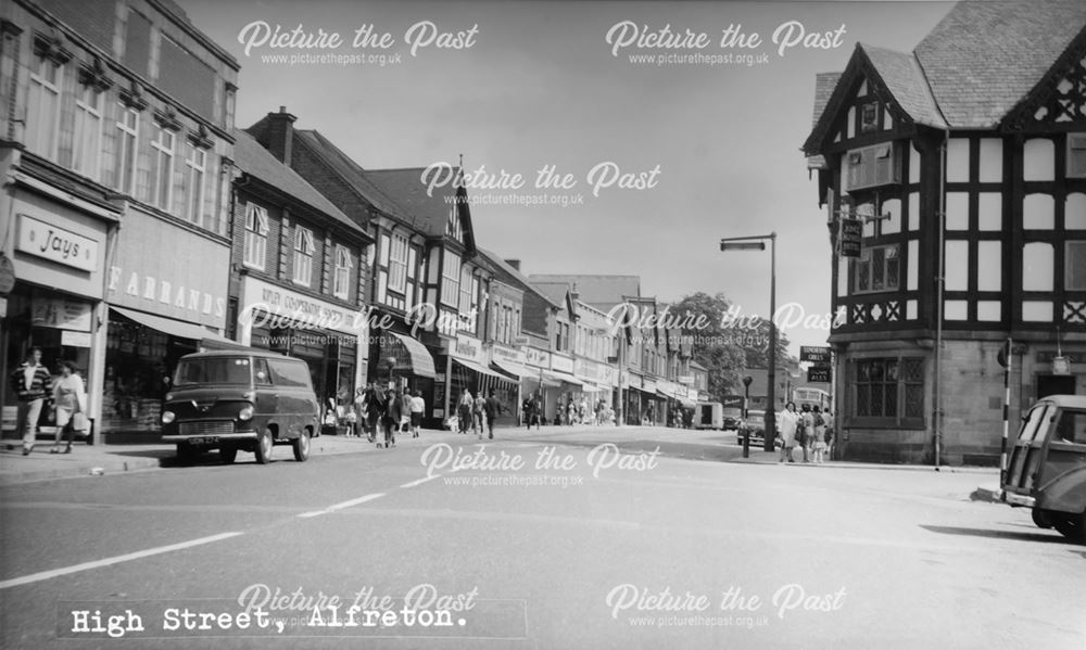 High Street, Alfreton, c 1960s