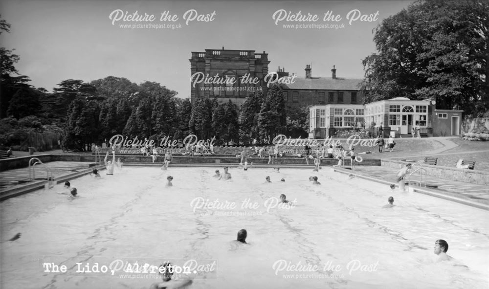 The Lido, Alfreton, c 1965