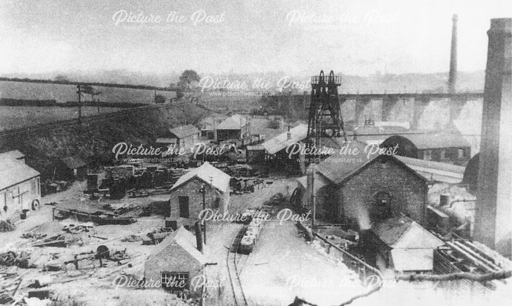 Pentrich Colliery, Ripley, c 1920s