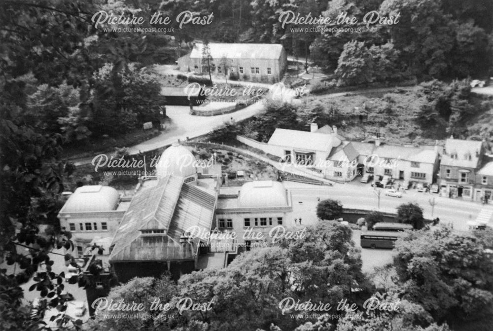 Matlock Bath Pavilion from the High Tor