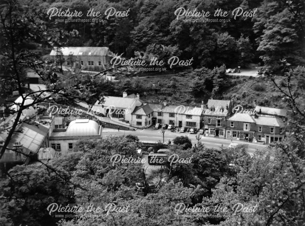 Matlock Bath Pavilion from the High Tor