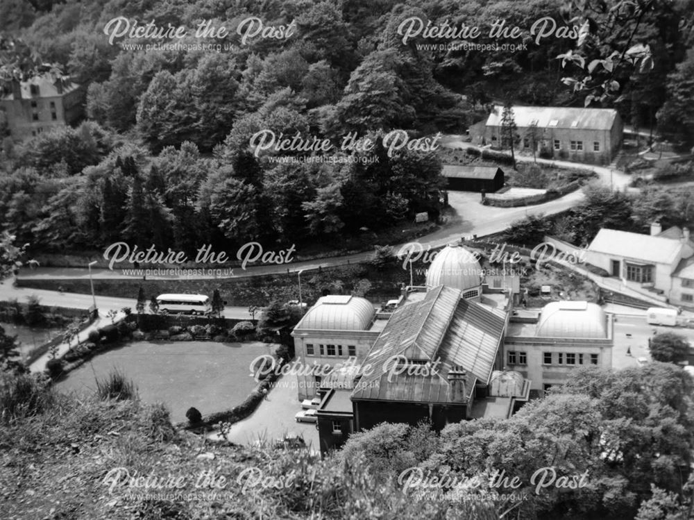 Matlock Bath Pavilion from the High Tor