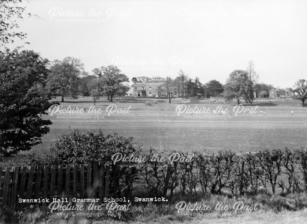 Swanwick Hall Grammar School, Swanwick, c 1950