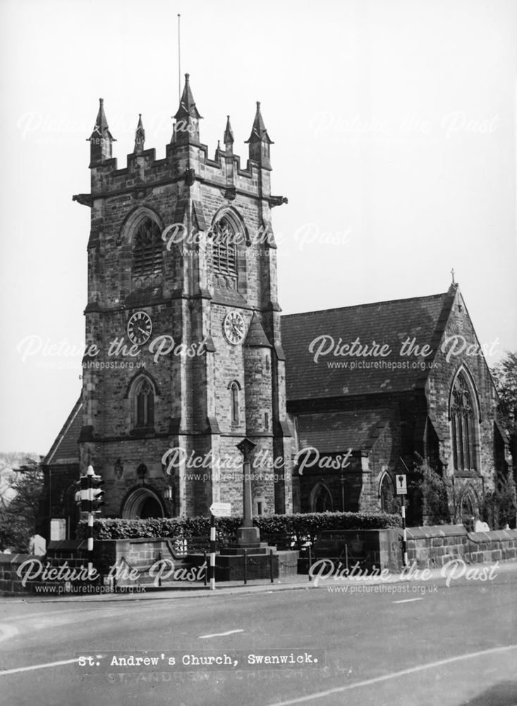 St. Andrew's Church, Swanwick, c 1950