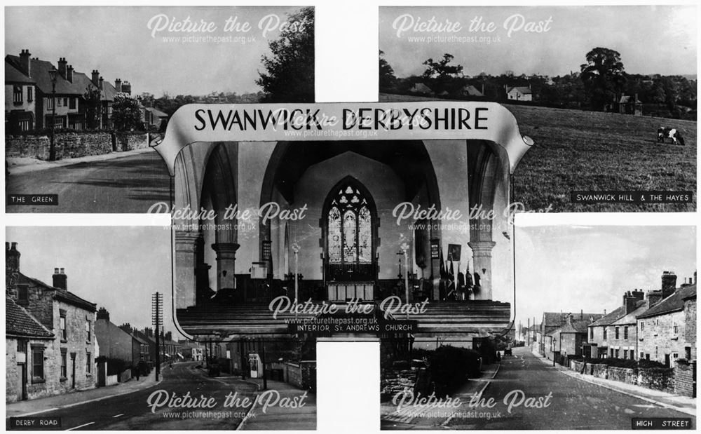 Five Views of Swanwick, c 1950